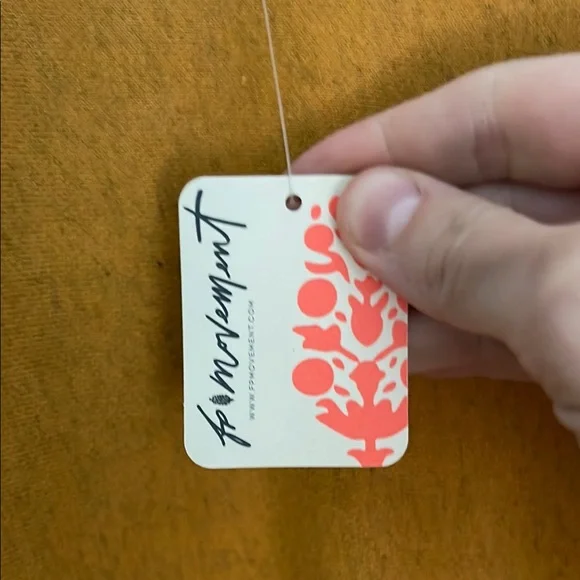 Free People Movement Women's Mustard Sweatshirt - Picture 4 of 7